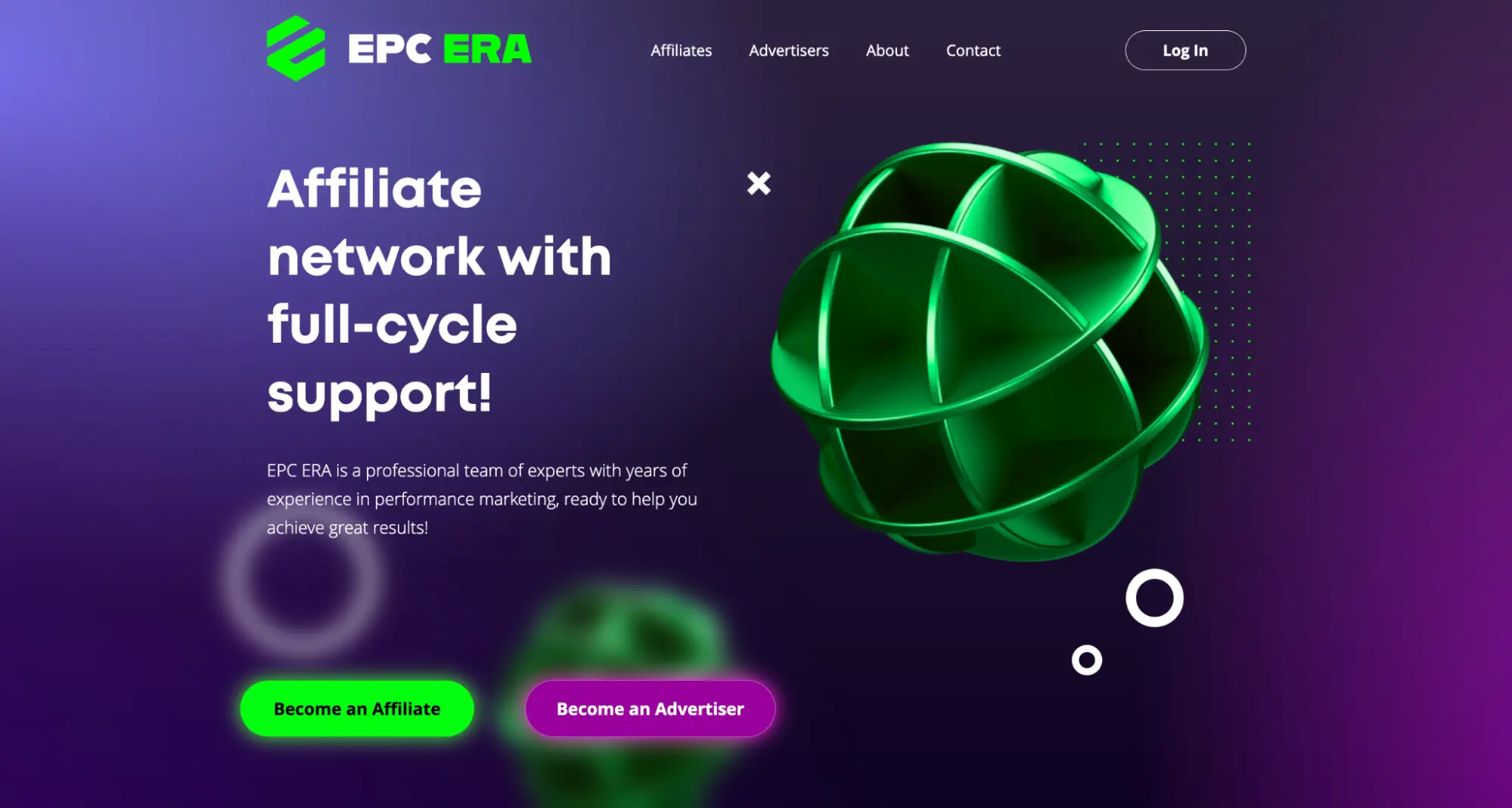 Главная страница EPC ERA